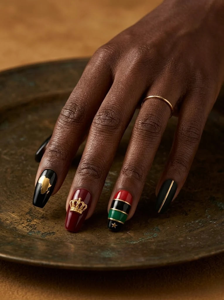 Diaspora Throne Press-On Nails - hand2