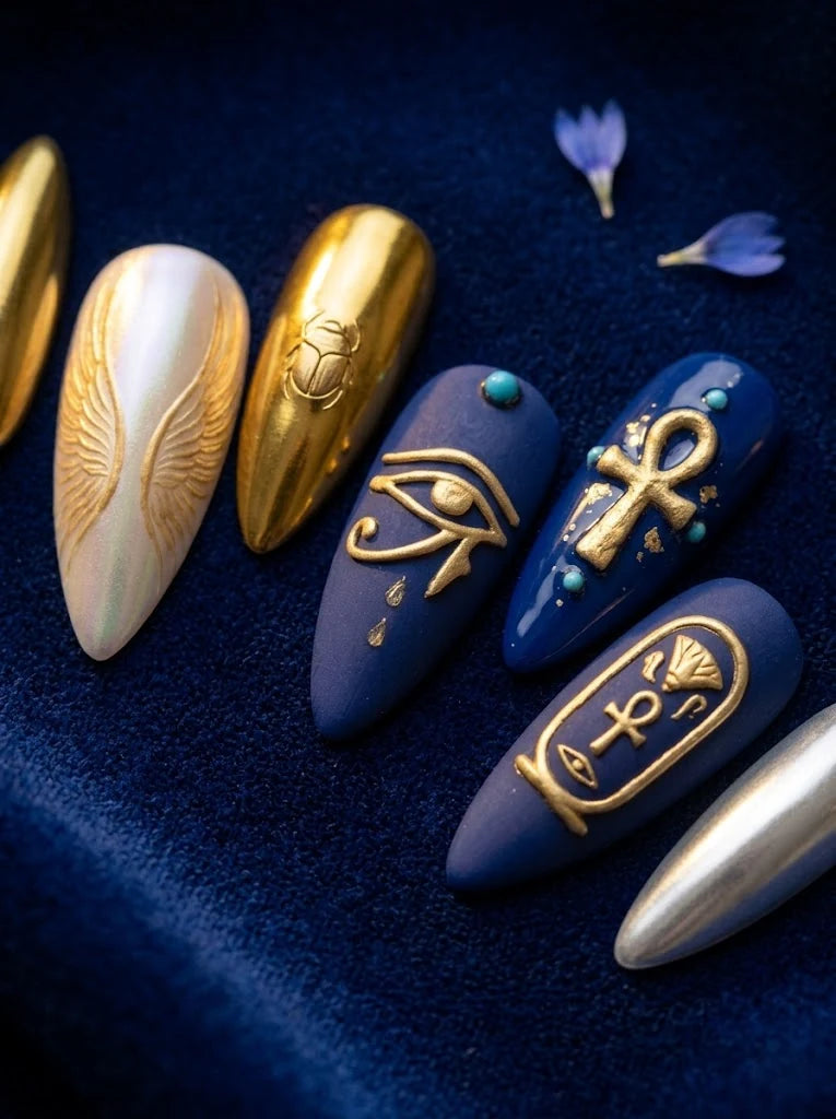 Kemet Codex Press-On Nails - closeup2