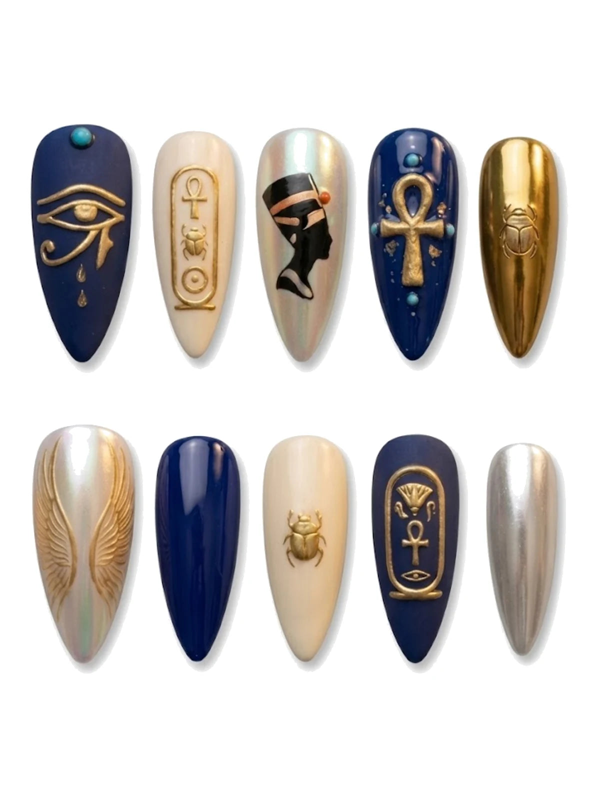 Kemet Codex press-on nails set