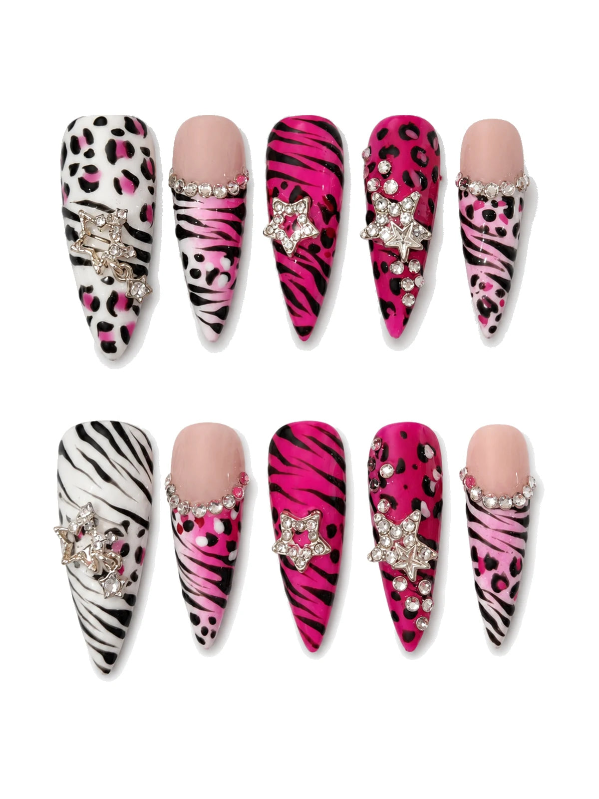 Wild Fever press-on nails set