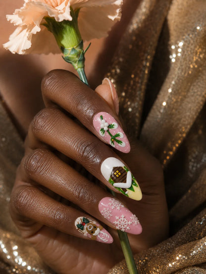 Winter Wonderland Sweets Press-On Nails - life1